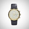 Emporio Armani AR0386 Grey Leather Men’s Chronograph Watch